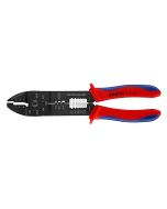 Crimping Pliers black lacquered with multi-component grips 240 mm, 97 22 240