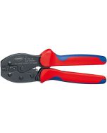 KNIPEX PreciForce® Crimping Pliers burnished with multi-component grips 220 mm, 97 52 34