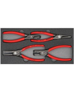 Circlip Pliers Set "SRZ II" Four precision circlip pliers in foam insert, 00 20 01 V09