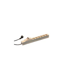 SOCKET STRIP SCHUKO 6-WAY SI 438.5