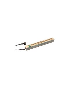 SOCKET STRIP SCHUKO 8-WAY 438.5