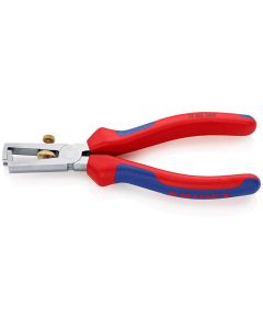 Insulation Stripper chrome plated with multi-component grips 160 mm, 11 05 160