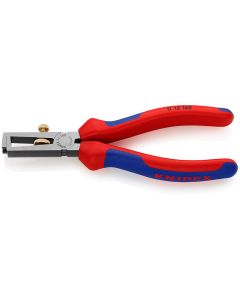 Insulation Stripper black atramentized with multi-component grips 160 mm, 11 12 160
