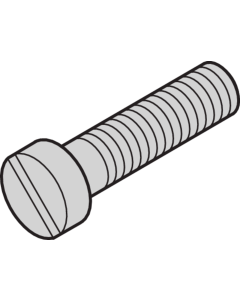 SCREW CH.SL.M2.5X4MM(100PCS)