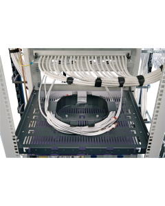 SHELF FOR EXCESS CABLE LENGTHS