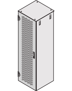 DOOR 1600H 800W VENTED RAL7021