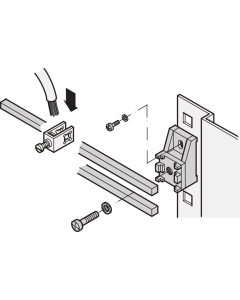 CONNECTION CLAMP 4MM SQ (20PC/KIT)