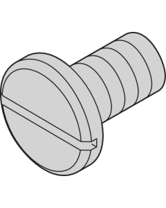 SCREW P/PAN 6-32 UNC (100PC)