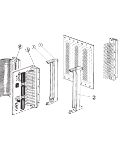 BLANK CONNECTOR HOUSING 17MM