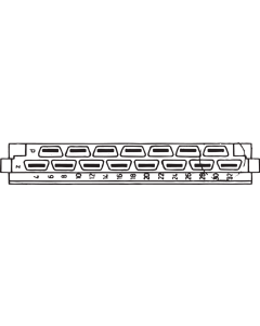 CONNECTOR H15 10 SOLDER PINS