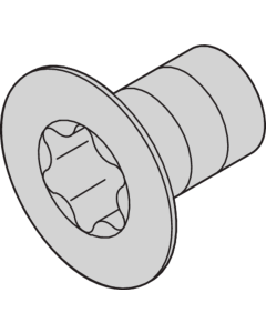 SCREW CSK.TORX M4X 7 (100PC)