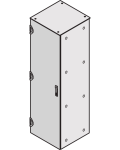 DOOR 1800H 600W EMC RAL7021