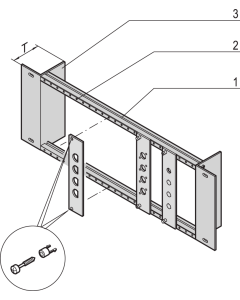 19 MODULE SUPPORT A 3U 40D