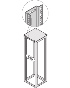 PAN/SLIDE MOUNT ETSI68SU ALZN (2X)