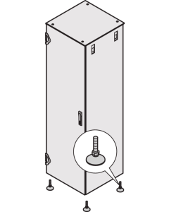 LEVELING FOOT KIT 4PCS