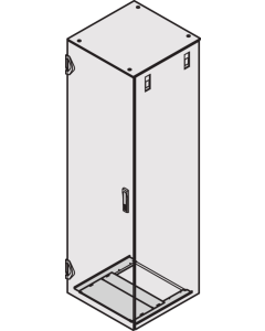BASE PLATE 600W1200D RAL7021
