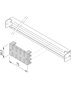 CABLE FIXING F.C-RAIL  (5PC)
