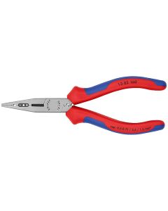 Electricians' Pliers black atramentized with multi-component grips 160 mm, 13 02 160