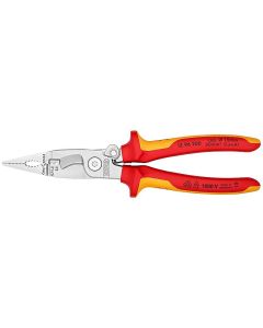 Pliers for Electrical Installation chrome plated 200 mm, 13 96 200