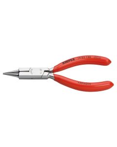 Round Nose Pliers with cutting edge chrome plated 130 mm, 19 03 130