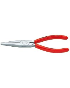 Long Nose Pliers chrome plated plastic coated 140 mm, 30 13 140