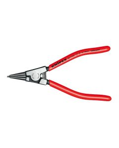 Circlip Pliers for grip rings on shafts black atramentized plastic coated 140 mm, 46 11 G2