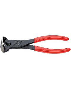 End Cutting Nipper black atramentized plastic coated 180 mm, 68 01 180