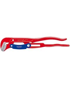 Pipe Wrench S-Type with rapid adjustment red powder-coated 420 mm, 83 60 015