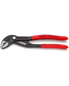 KNIPEX Cobra® grey atramentized 180 mm, 87 01 180