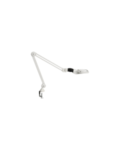 LED magnifier lamp, 5.0 diopter, white, LUXO Wave LED, WAL025950