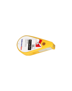 Foil label 550-21401, A 19.1, B 12.7, C 50.8 mm, red, 150 labels