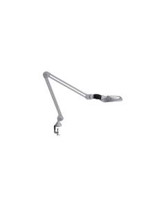 LED magnifier lamp, 3.5 diopter, gray, LUXO Wave LED, WAL025949