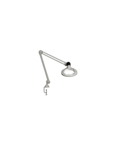 LED magnifier lamp, 5 diopter, gray, LUXO KFL026037, KFM LED T105 Lg 111 840 5D CLA EU