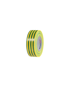 Insulating tape, 25 mm, 25 m, green-yellow, 710-00139