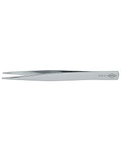 Precision Tweezers rectangular blunt 125 mm, 92 84 18