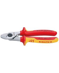 Cable Shears insulated with multi-component grips, VDE-tested 165 mm, 95 16 165