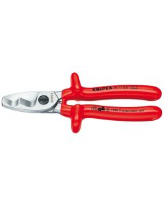 Cable Shears with twin cutting edge with dipped insulation, VDE-tested 200 mm, 95 17 200