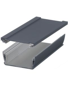 ASPH 830-0200 PROFILE DIVIDED, RAL 7024,, 94212200