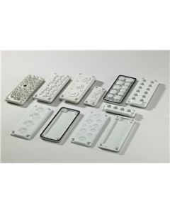 Fibox Accessories, MB 10861 set flange set