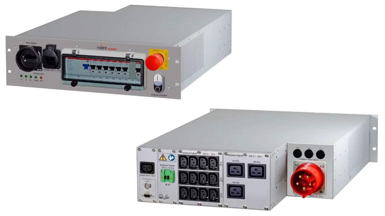 Rack mounted PDU -nVent Schroff