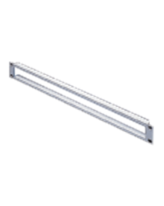 19"CABLE ENTRY PANEL 1U 2X