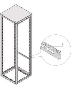 CABLE SUPPORT RAIL 800W (2X)