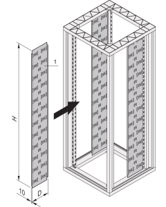 CABLE TRAY 2000H 250D (2X)