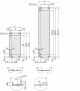 FRONT PANEL EMC 6U 6HP