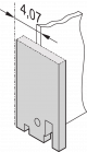 PART.FRONT PANEL 3U 28HP