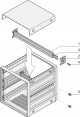 EXTENS.HOR.RAIL 63HP CE C/PRO