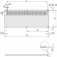 REAR PANEL PERF. 2U 42HP