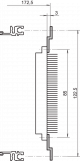 Z-RAIL 84HP F.DIN41617
