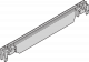GUIDE RAIL H-DUTY 160D 2MM RED