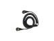 Grounding cable, 1.8 m, snap-on terminals 4.0/10 mm, 1.0 Mohm, 23.0.60334